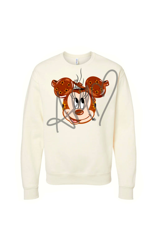 OLLA MINNI COOKING  ADULT CREWNECK