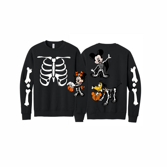 SPOOKY BONES CREWNECK