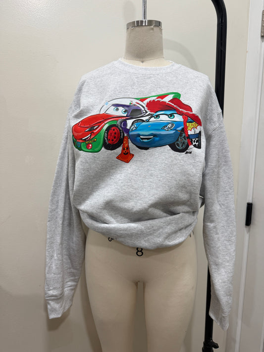 SPOOKY LOVERS CREWNECK