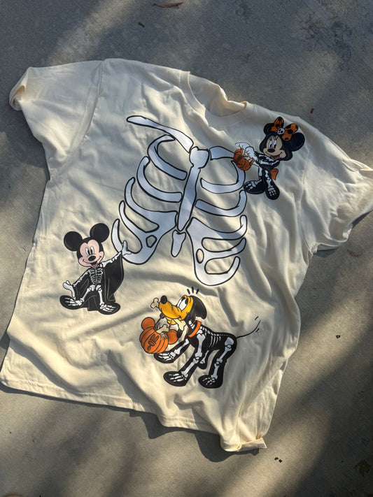SPOOKY BONES T SHIRTS