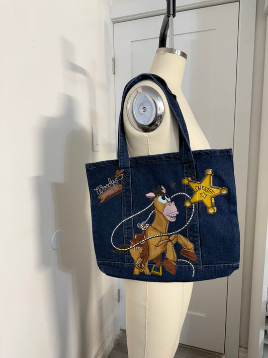WILD WEST DENIM TOTE