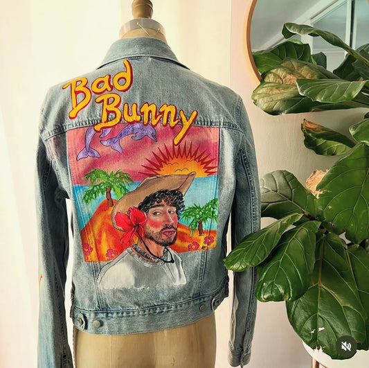 BAD BUNNY INSPIRED CUSTOM JACKET