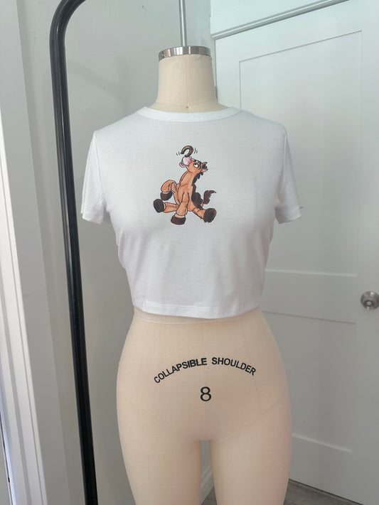 BULLSEYE CROPPED TEE