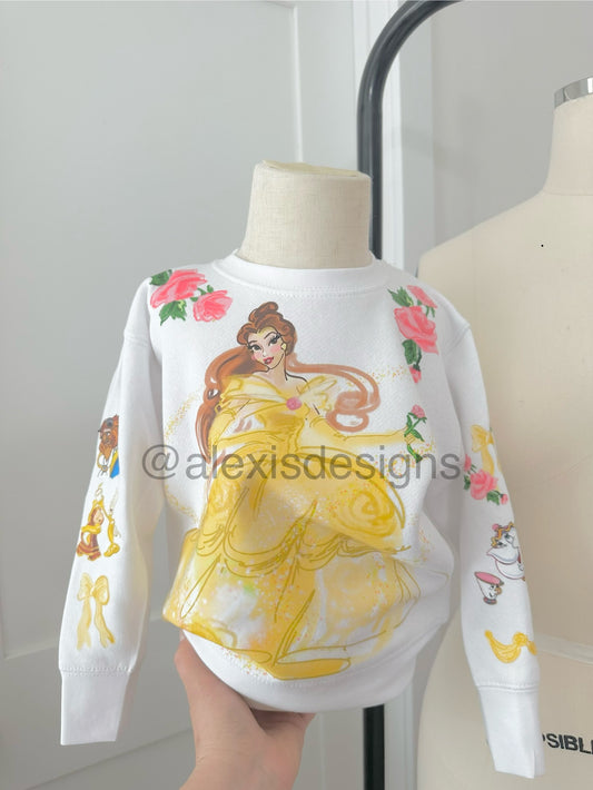 KIDS TALE AS OLD AS TIME CREWNECK