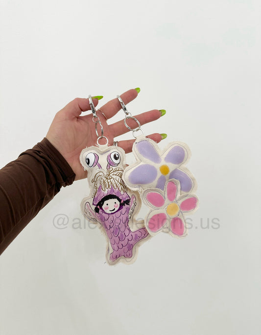 Boo! Keychain Set
