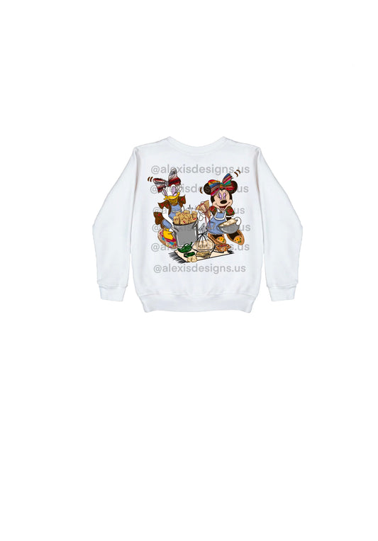 KIDS TAMALES TIME CREWNECK