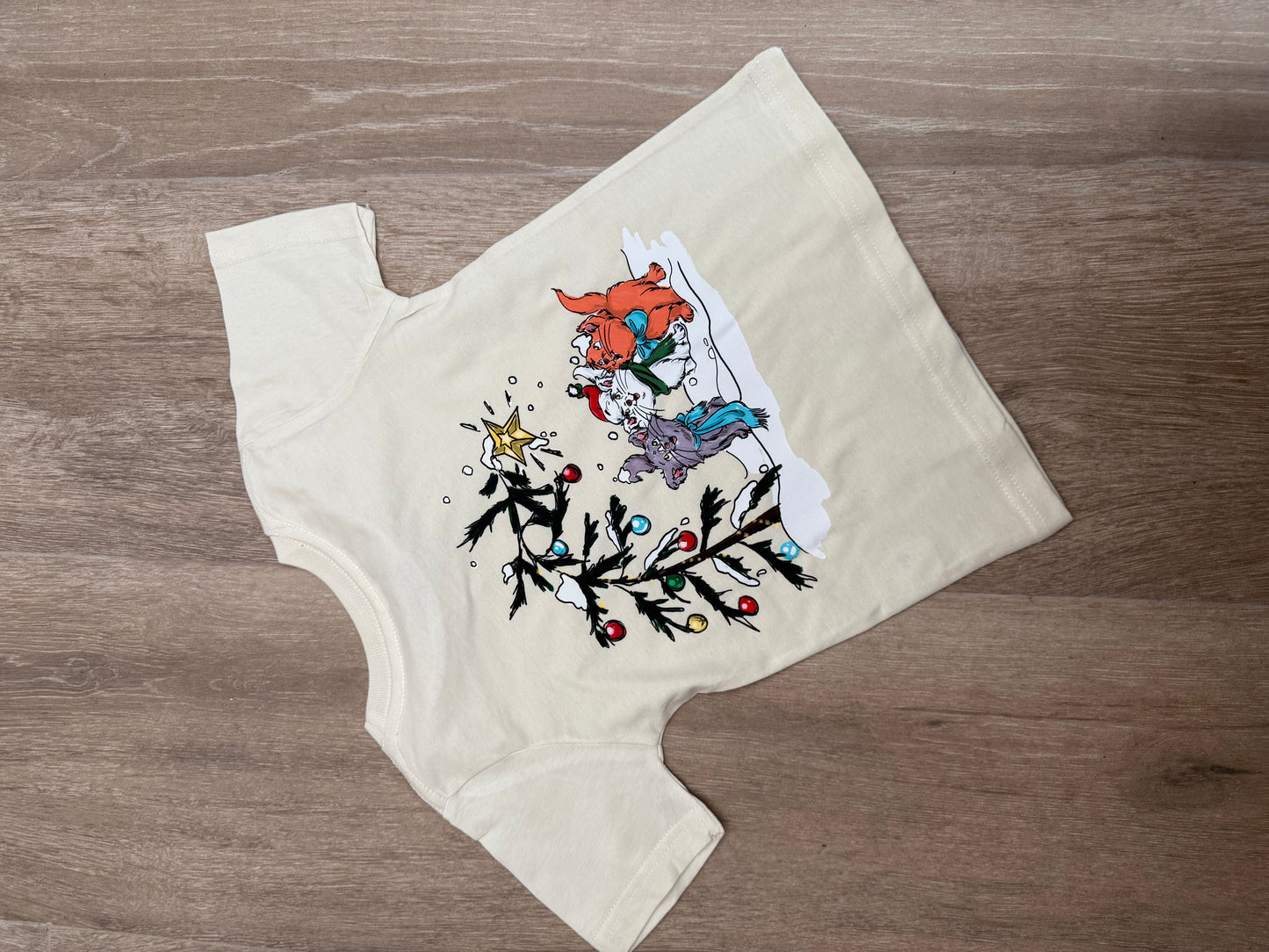 KIDS BONJOUR CHRISTMAS VER 2 T SHIRT