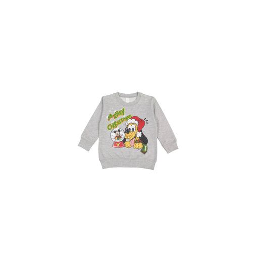 KIDS MICKI’S SNOW GLOBE CREWNECK