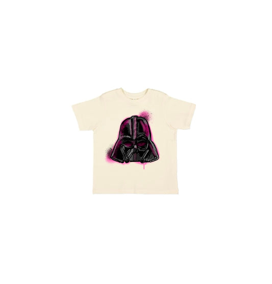KIDS DARTH V IN PINK  T SHIRT