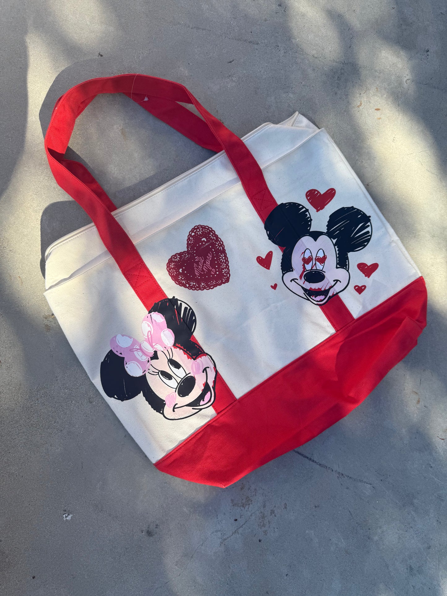 Large Farmers Market Bag (with Zipper Closure)