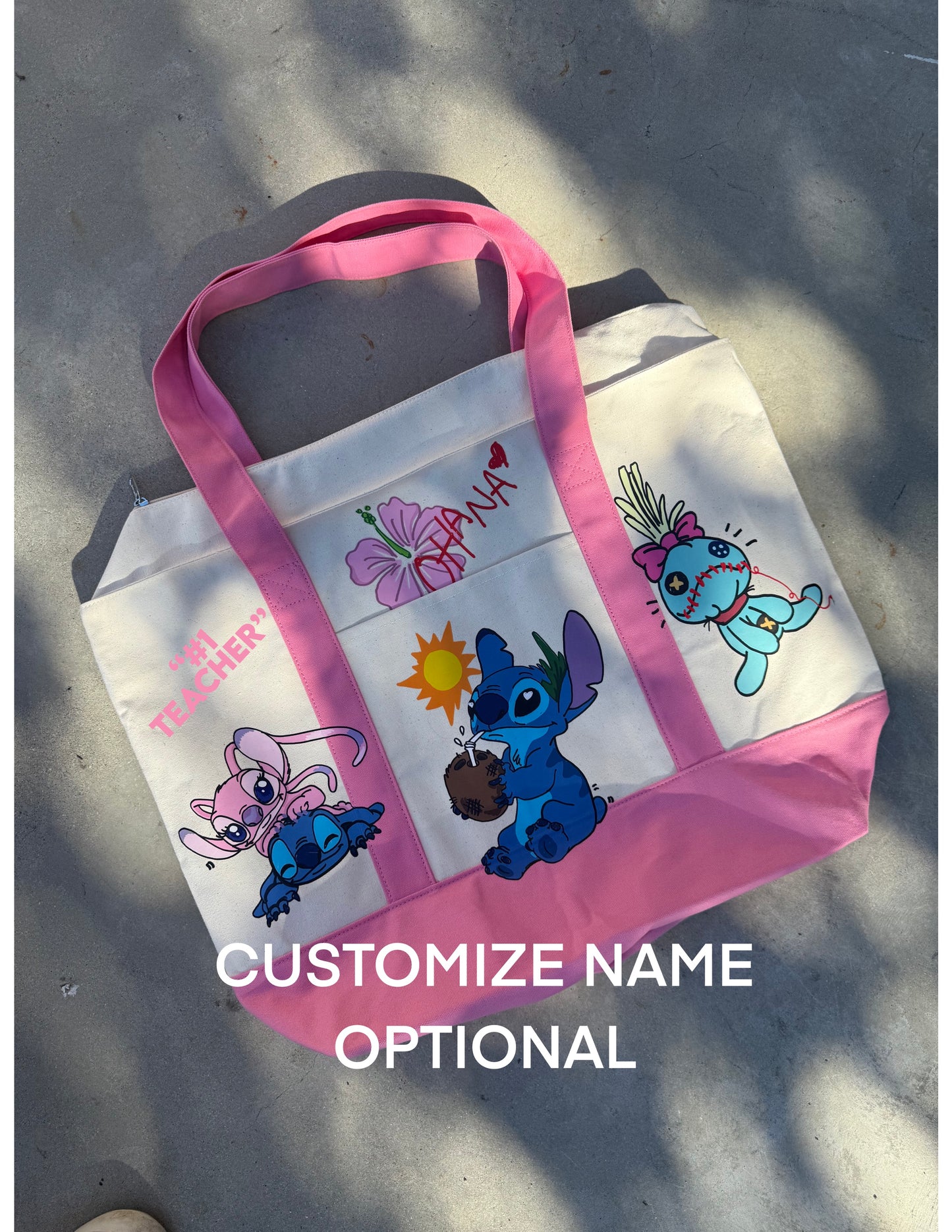 Large Farmers Market Bag (with Zipper Closure)