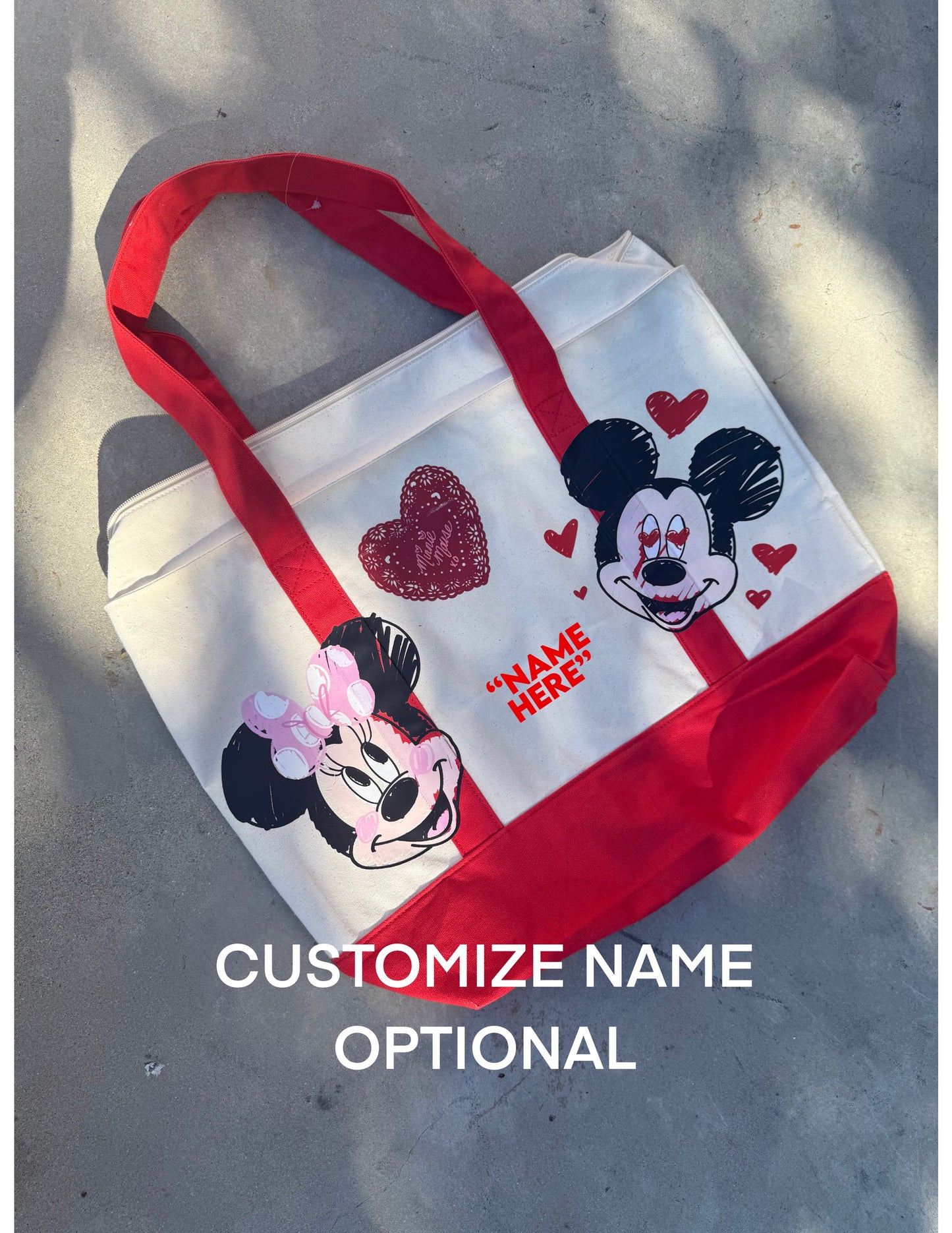 Large Farmers Market Bag (with Zipper Closure)