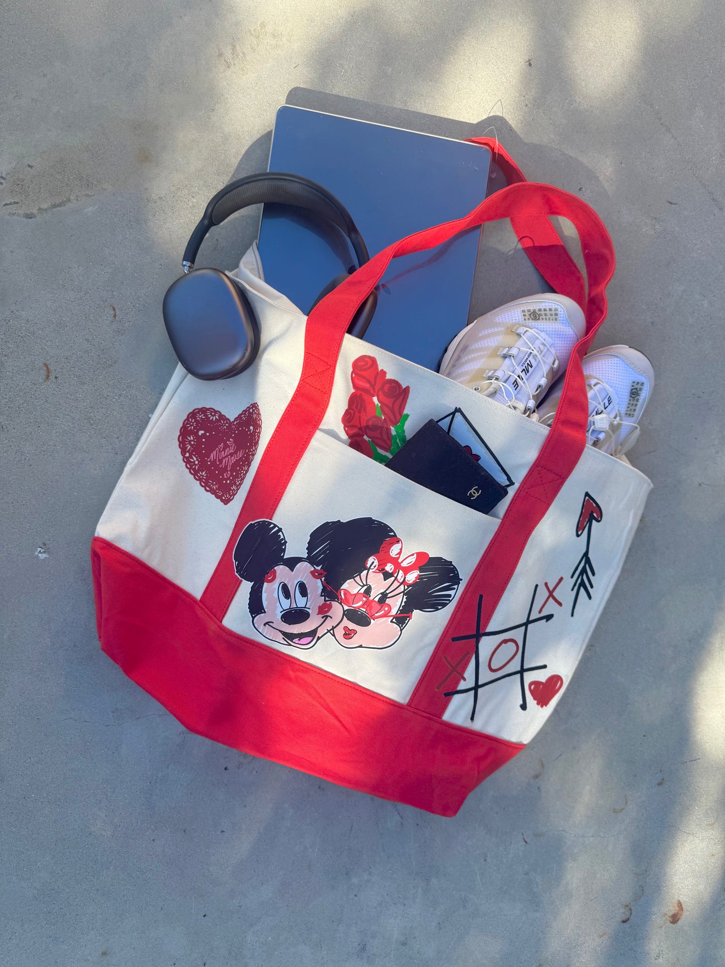 Large Farmers Market Bag (with Zipper Closure)