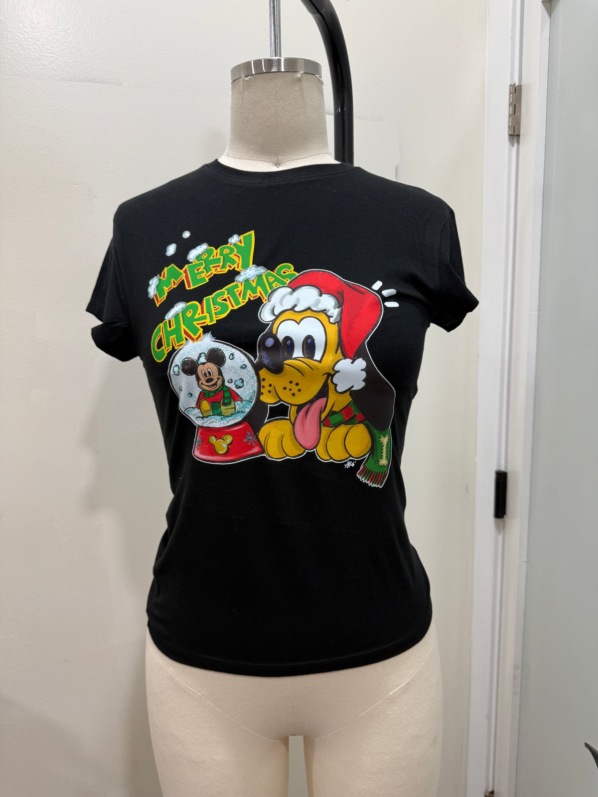 MICKI’S SNOW GLOBE BABY TEE