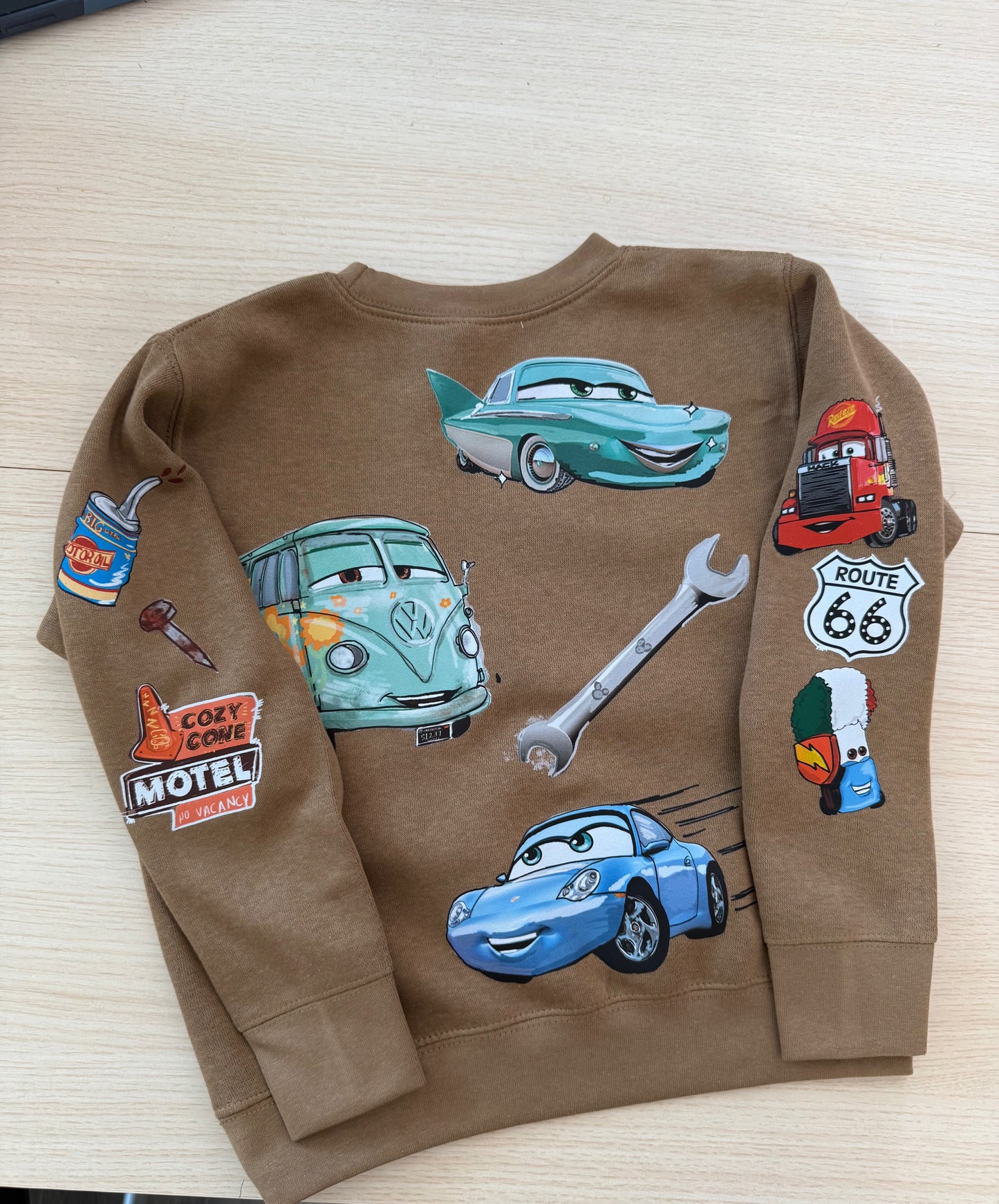 KIDS LETS RIDE CREWNECK
