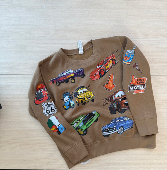 KIDS LETS RIDE CREWNECK