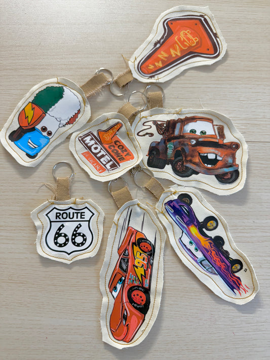 LETS RIDE KEYCHAIN SET