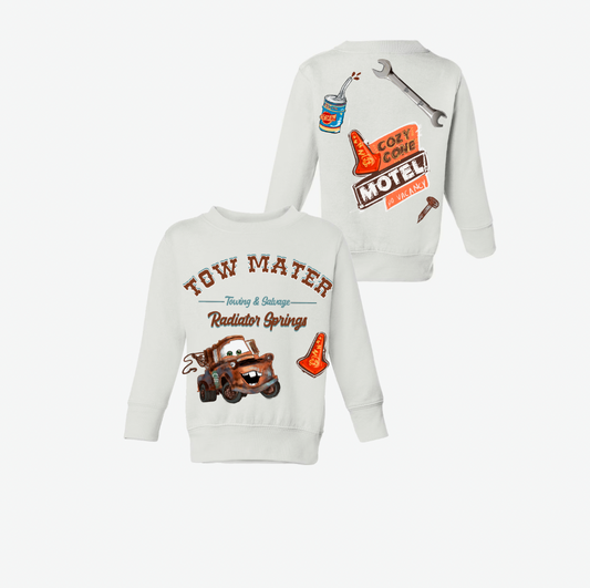 KIDS TOWING CREWNECK