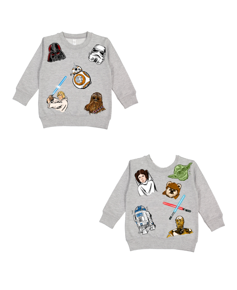 KIDS THE FORCE CREWNECK