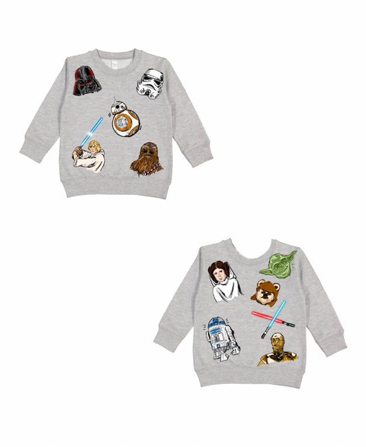KIDS THE FORCE CREWNECK