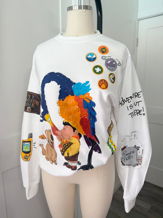 PARADISE FALLS CREWNECK