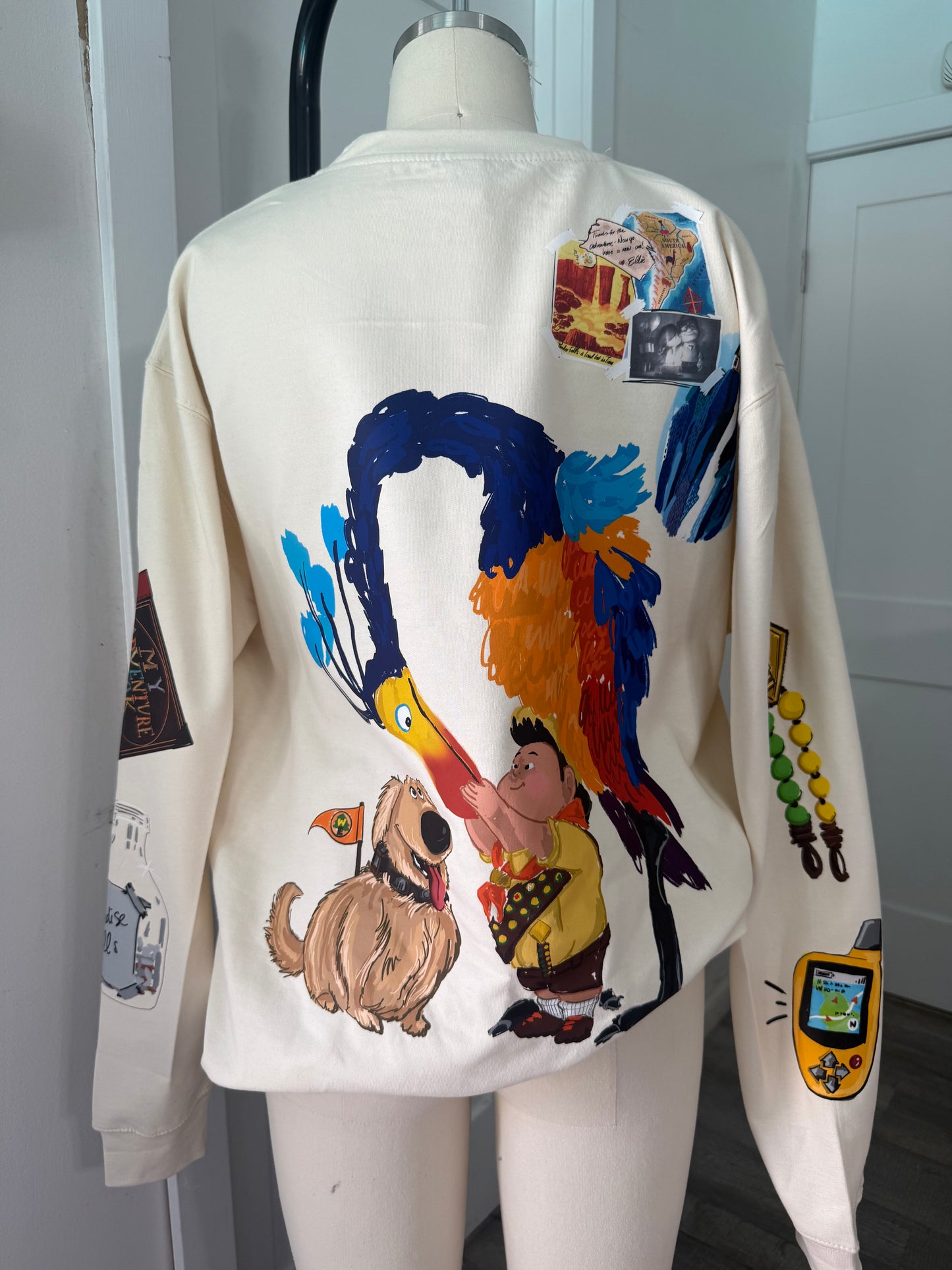 THE ADVENTURE IS OUT THERE CREWNECK