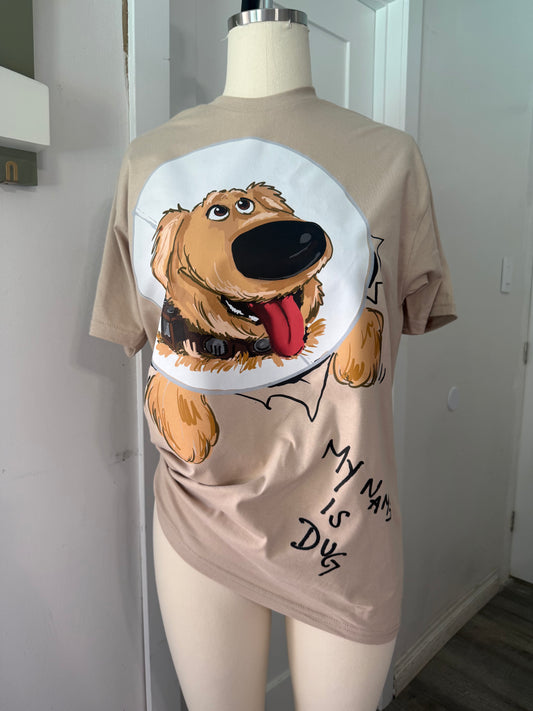 MY NAME IS DUG T SHIRT