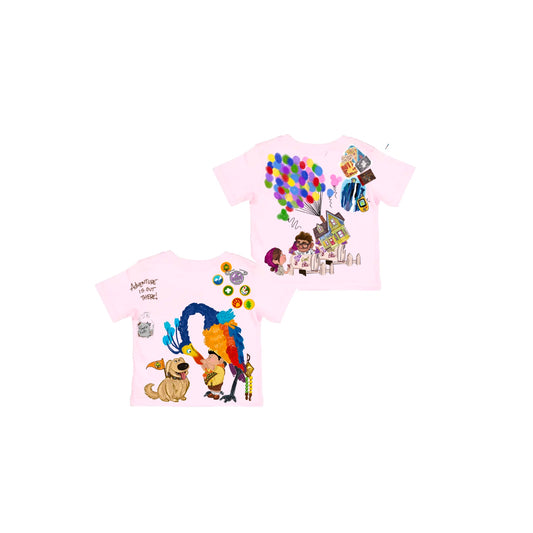 KIDS THE ADVENTURE IS OUT THERE T SHIRT