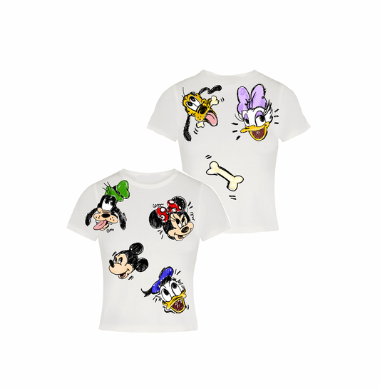 DOODLE FRIENDS BABY TEE