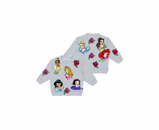 KIDS PRINCESS GALORE VOL 2 CREWNECK
