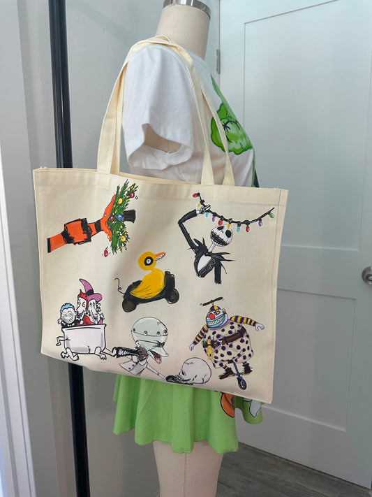 SALLY'S NIGHTMARE TOTE