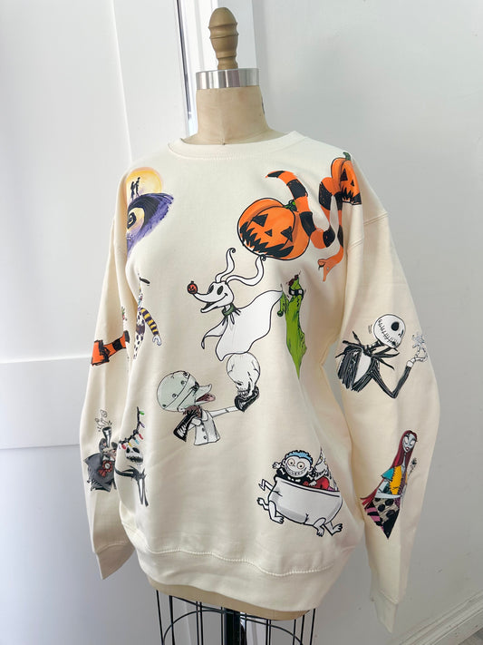 SALLY'S NIGHTMARE CREWNECK