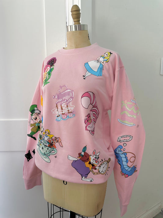 ALICE'S GARDEN CREWNECK