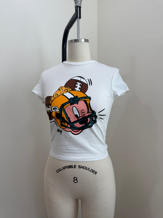 CHOOSE TEAM CROP TOP (X-LARGE-2XL)