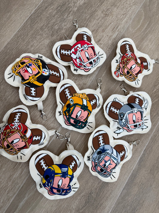 FOOTBALL KEYCHAINS