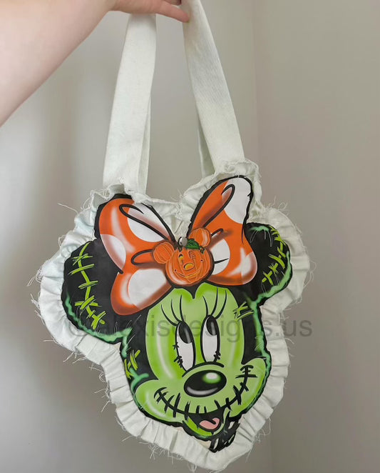 MINNI ZOMBIE DENIM TOTE