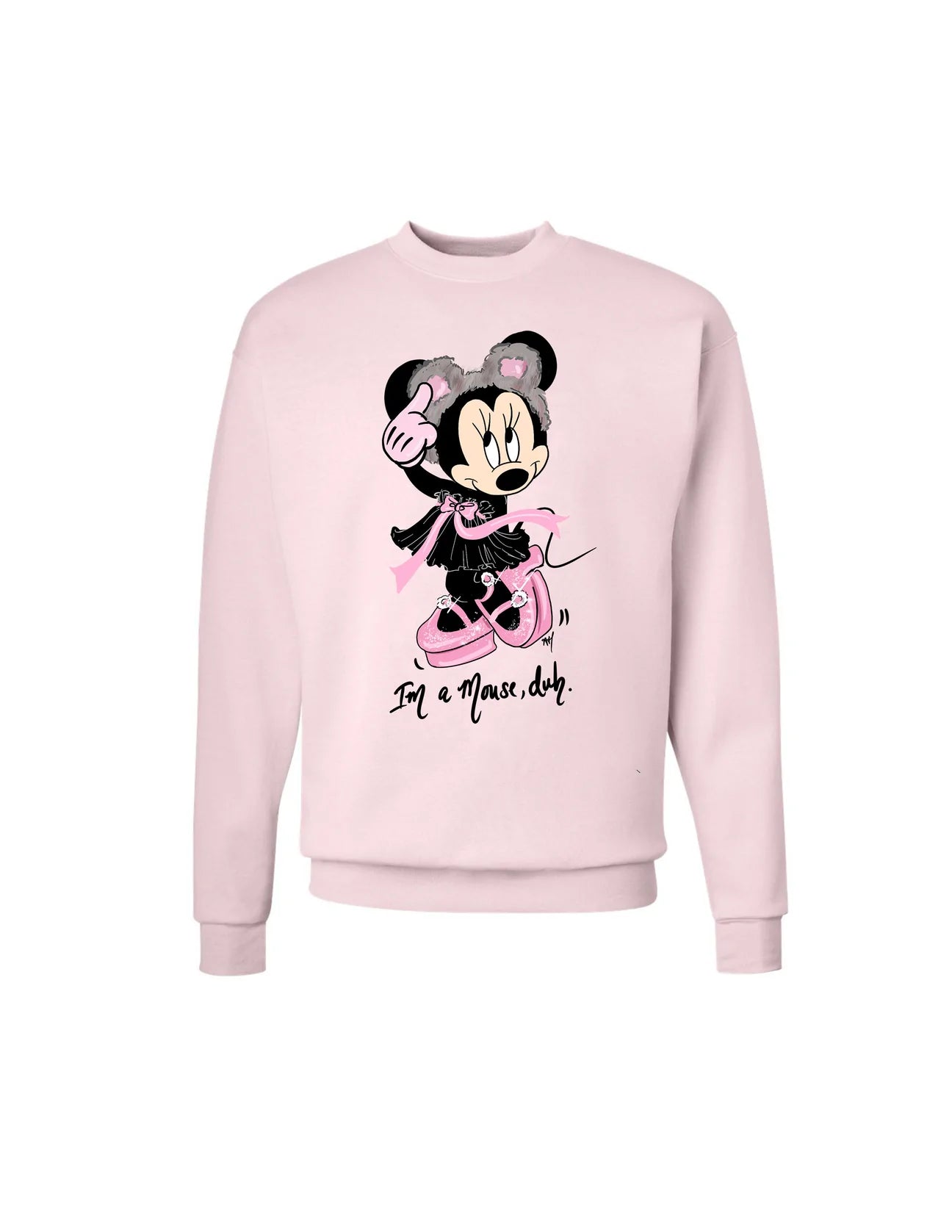 IM A MOUSE DUH CREWNECK