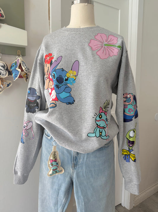 OHANA MEANS FAMILY CREWNECK
