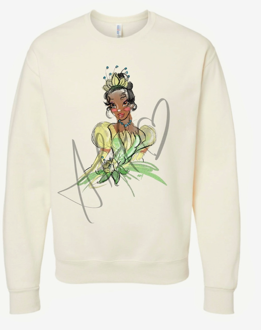 Princess Tiana Crewneck