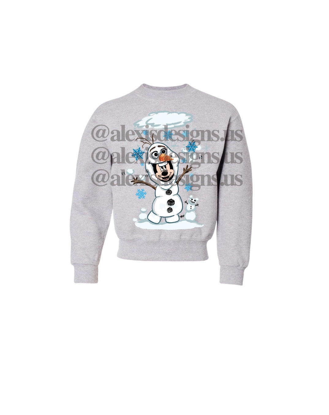 KIDS OLAF INSPIRED CREWNECK