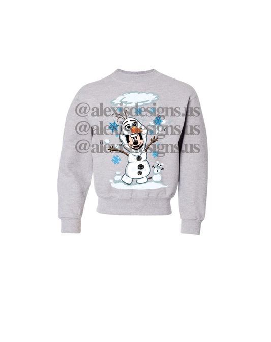 KIDS OLAF INSPIRED CREWNECK