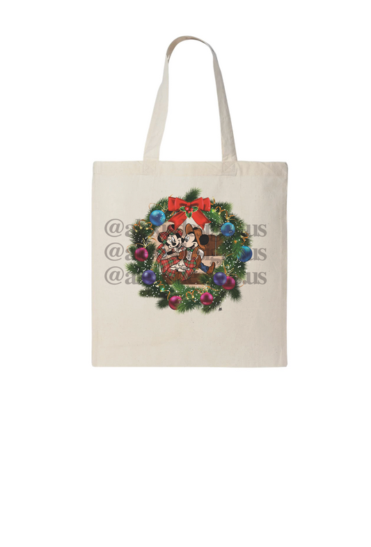 MONTANA XMAS  LARGE TOTE