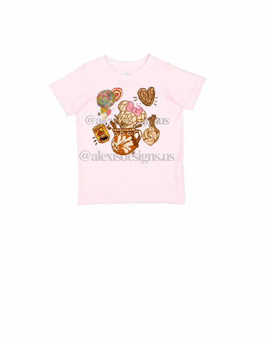KIDS PAN CON CAFE T SHIRT