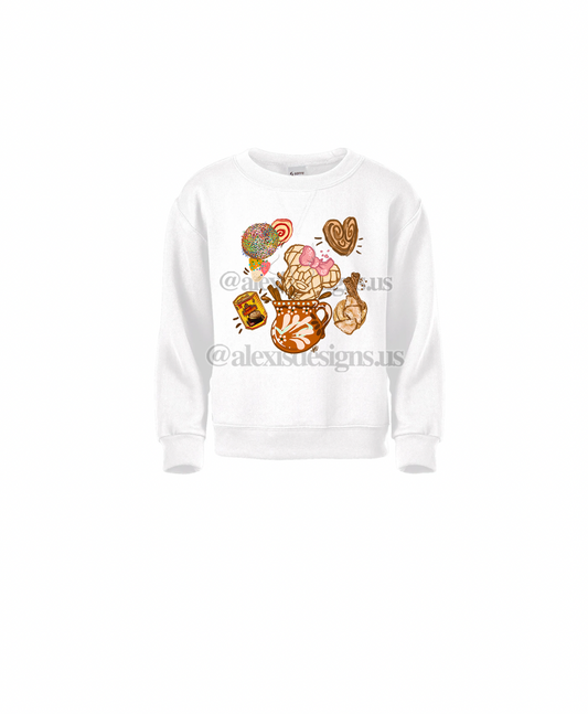 KIDS PAN CON CAFE CREWNECK