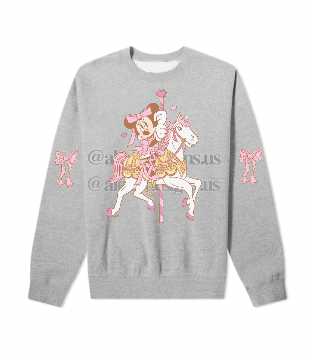 CAROUSEL LOVE CREWNECK