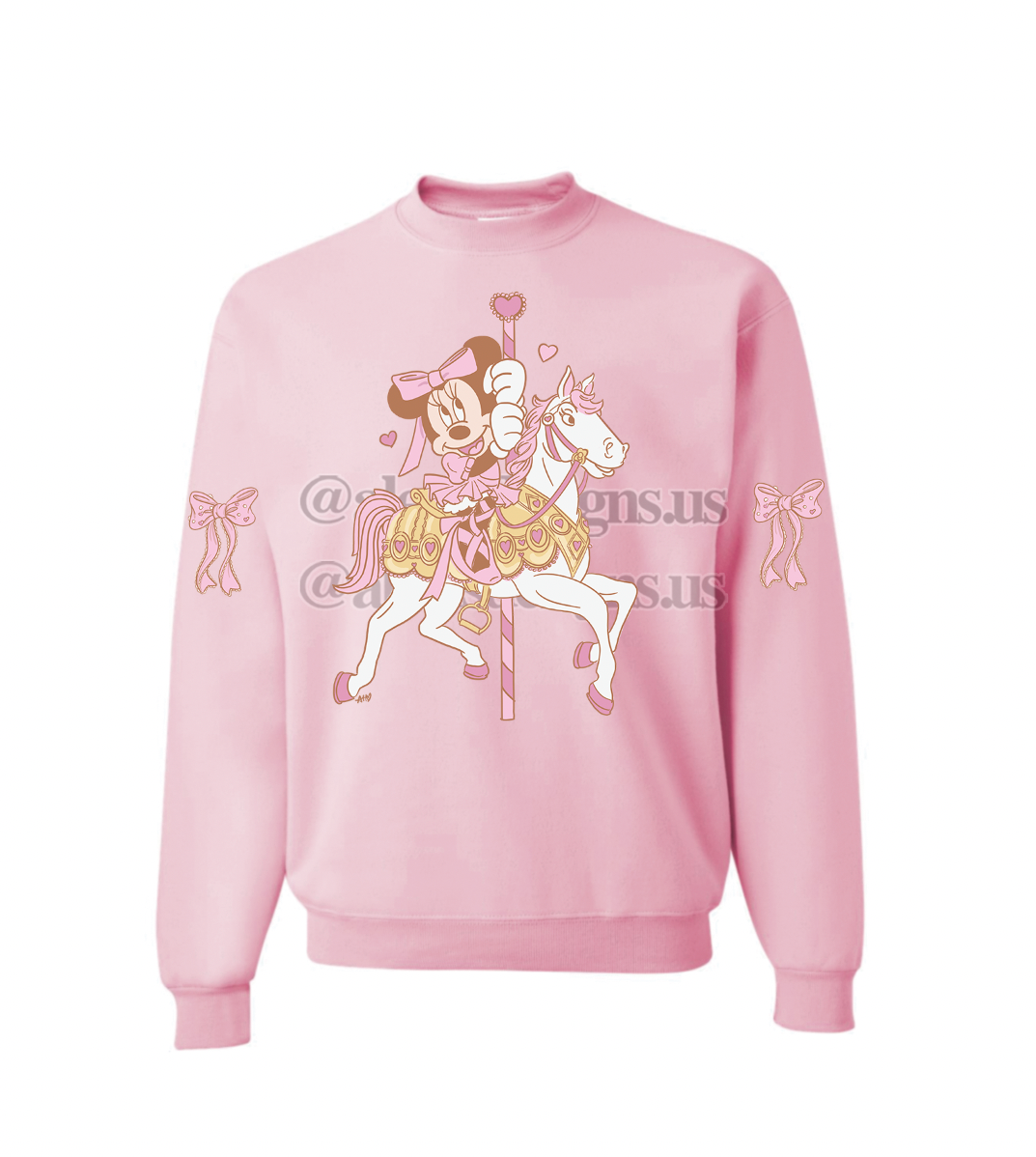 CAROUSEL LOVE CREWNECK