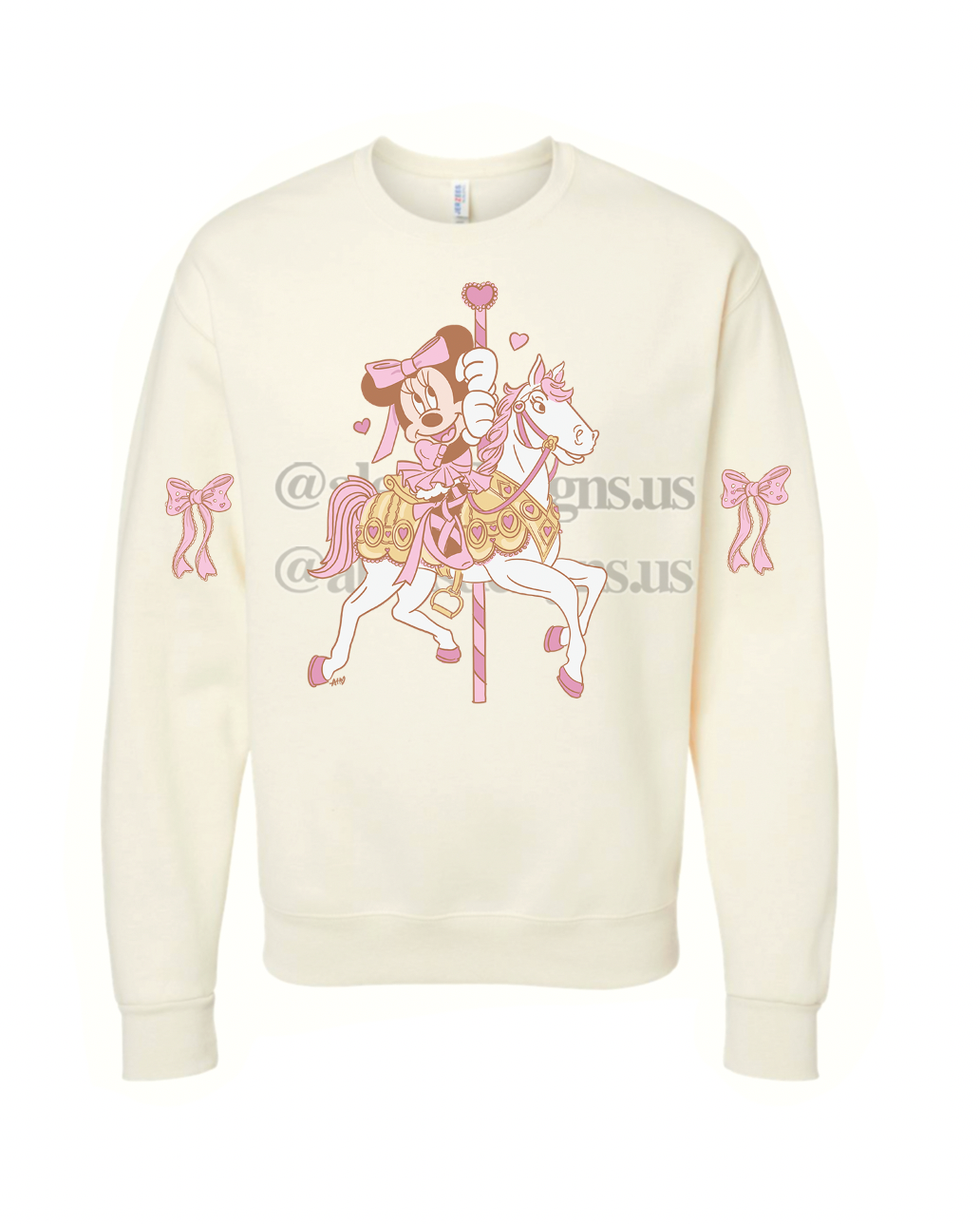CAROUSEL LOVE CREWNECK