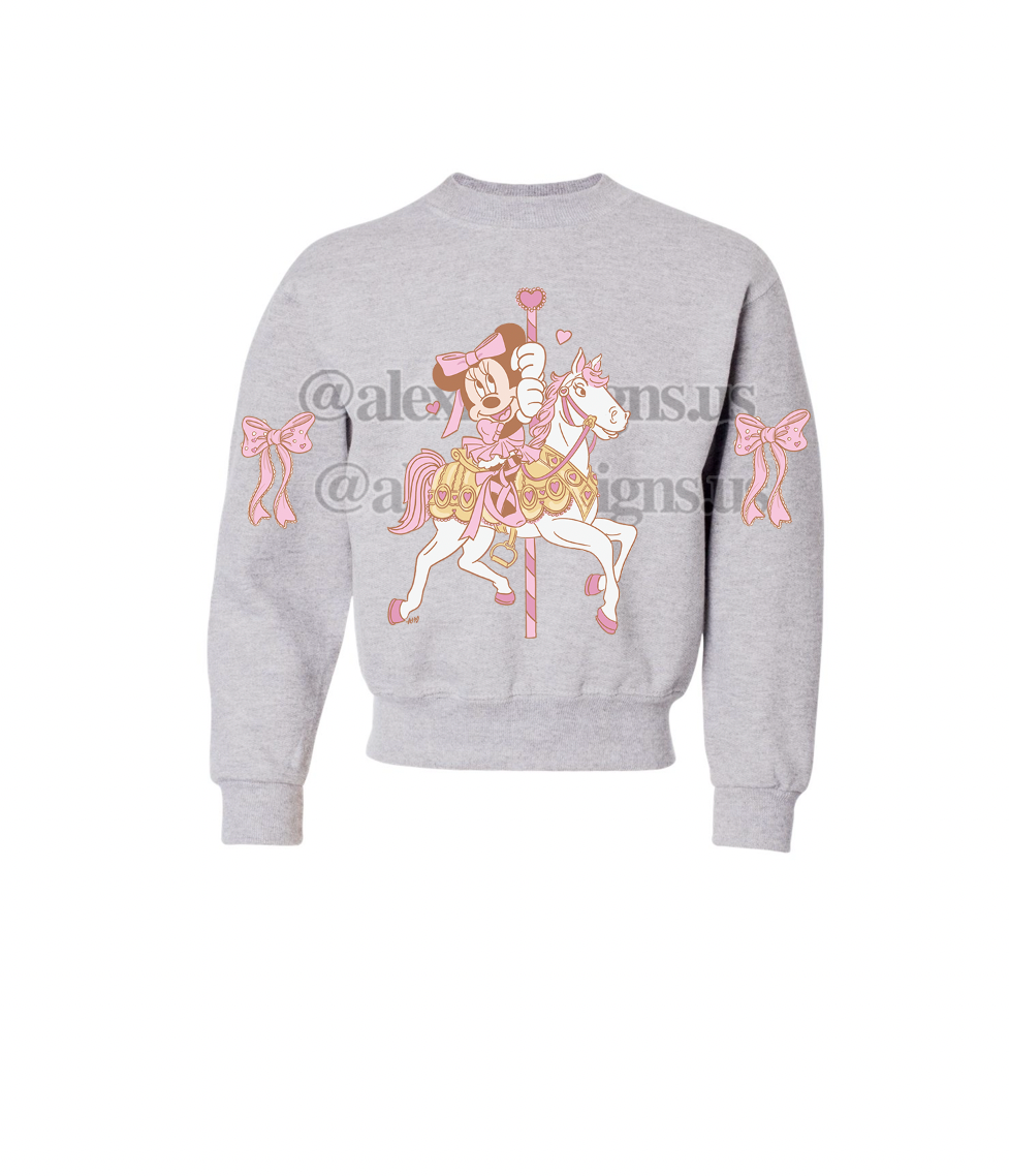 CAROUSEL LOVE KIDS CREWNECK