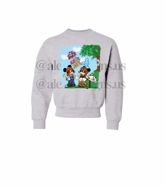 A LOVE STORY KIDS CREWNECK