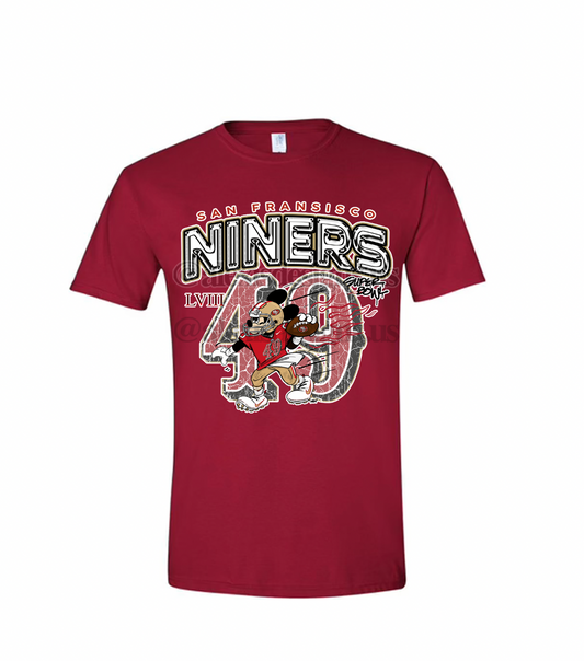 49ER SUPERBOWL INSPIRED TSHIRT